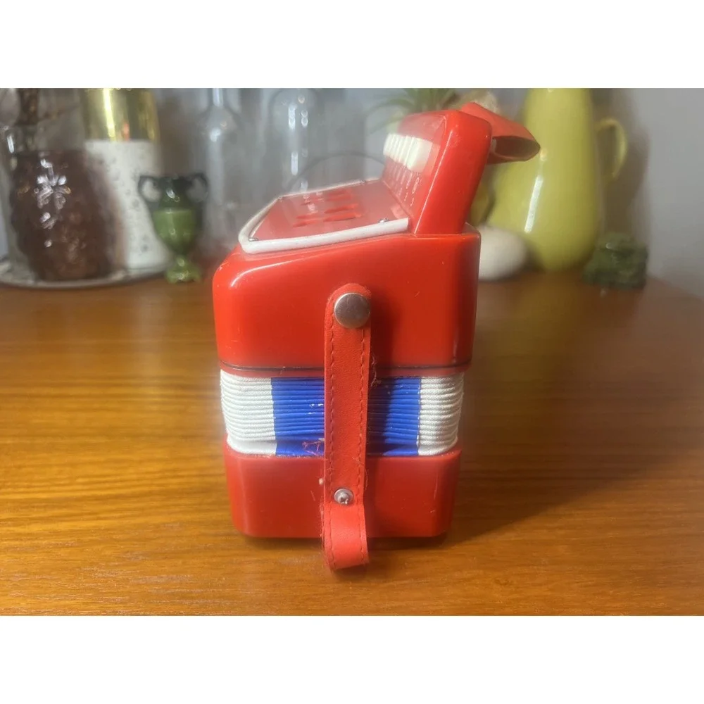 Red Toy Accordion for Kids
